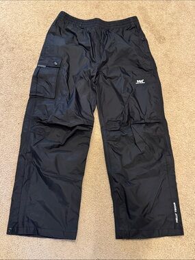Helly Hansen Windproof Pants Helly Tech Waterproof Black Youth 14 yrs